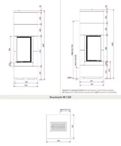Kaminbausatz Camina S9 Maxi | Eckkamin -Cocoon Verkäufe 070701014 speicherbetonbank ohne ueberstand 3jpg 3 6743