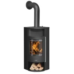 Kaminofen ORANIER Polar Neo Eck 10 Kaminofen ORANIER Polar Neo Eck -Cocoon Verkäufe 5486 11 Polar Neo Eck StahlSchwarz Holzfach offen F nL 4 102225