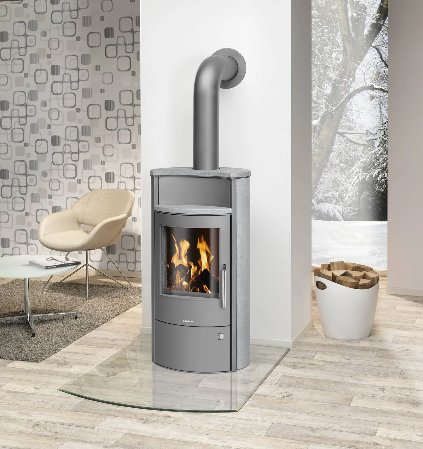 Kaminofen ORANIER Pori Aqua | Wasserführend 6 Kaminofen ORANIER Pori Aqua | Wasserführend – Bild 6