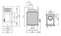 Kachelofeneinsatz Schmid SH 8 G -Cocoon Verkäufe kachelofeneinsatz schmid sh8g abmessungenjpg 2 3941