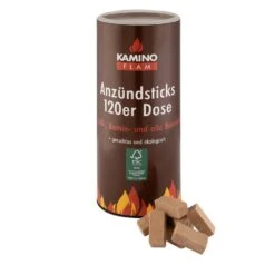 Kaminanzünder KAMINO-FLAM Anzündsticks | 120 Stück