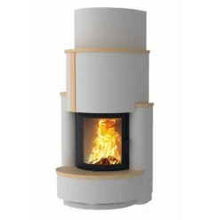 Kaminbausatz Camina S5 Eck | Eckkamin Mit Gebogener Scheibe