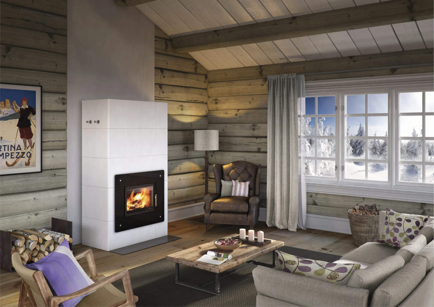 Kaminbausatz Nordpeis Salzburg XL | Gerade Scheibe 7 Kaminbausatz Nordpeis Salzburg XL | Gerade Scheibe – Bild 7