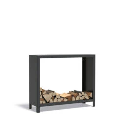 Kaminholzregal FORNO BHG | Für Den Innen- Und Außenbereich -Cocoon Verkäufe kaminholzregal forno bhg 100x120x40 7 107273