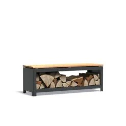 Kaminholzregal FORNO BHGH | Kaminholzbank | Für Den Innen- Und Außenbereich -Cocoon Verkäufe kaminholzregal forno bhg22h 3 107174