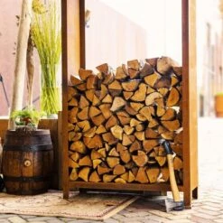 Kaminholzregal FORNO BHS | Für Den Außenbereich -Cocoon Verkäufe kaminholzregal forno bhs milieu 5 106589