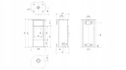 Kaminofen Kratki KOZA EPSILON | Mit Warmhaltefach | Tür Selbstschließend -Cocoon Verkäufe kaminofen kratki koza epsilon abmessungenjpg 3 143312