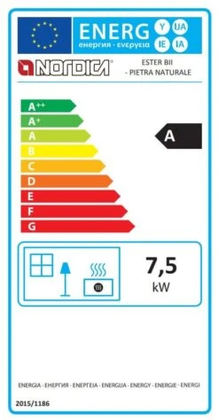 Kaminofen LA NORDICA Ester BII Naturstein -Cocoon Verkäufe kaminofen la nordica ester bii energielabel 3 91217