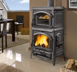 Kaminofen LA NORDICA Isotta Forno Evo | Mit Backfach -Cocoon Verkäufe kaminofen lanordica isotta evo forno milieu 7 37926