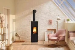 Kaminofen LEDA CORNA Tec -Cocoon Verkäufe kaminofen leda corna schwarz milieu 5 32269