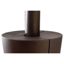 Kaminofen LEDA VISPA -Cocoon Verkäufe kaminofen leda vispa braun detail 1