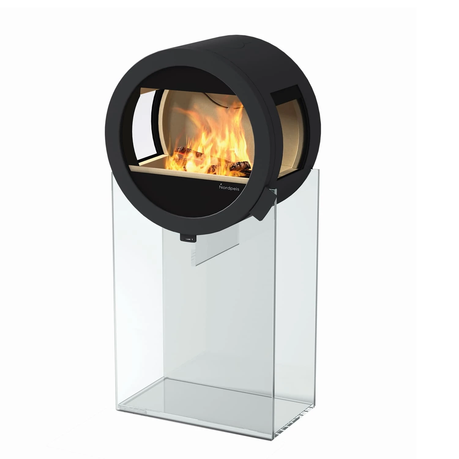 Kaminofen Nordpeis Me Glas 1 Kaminofen Nordpeis Me Glas