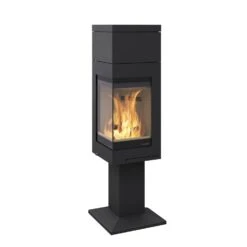 Kaminofen Nordpeis Quadro 1 Basic -Cocoon Verkäufe kaminofen nordpeis quadro 1 mit aufsatz seitlicher anschluss 3 54647