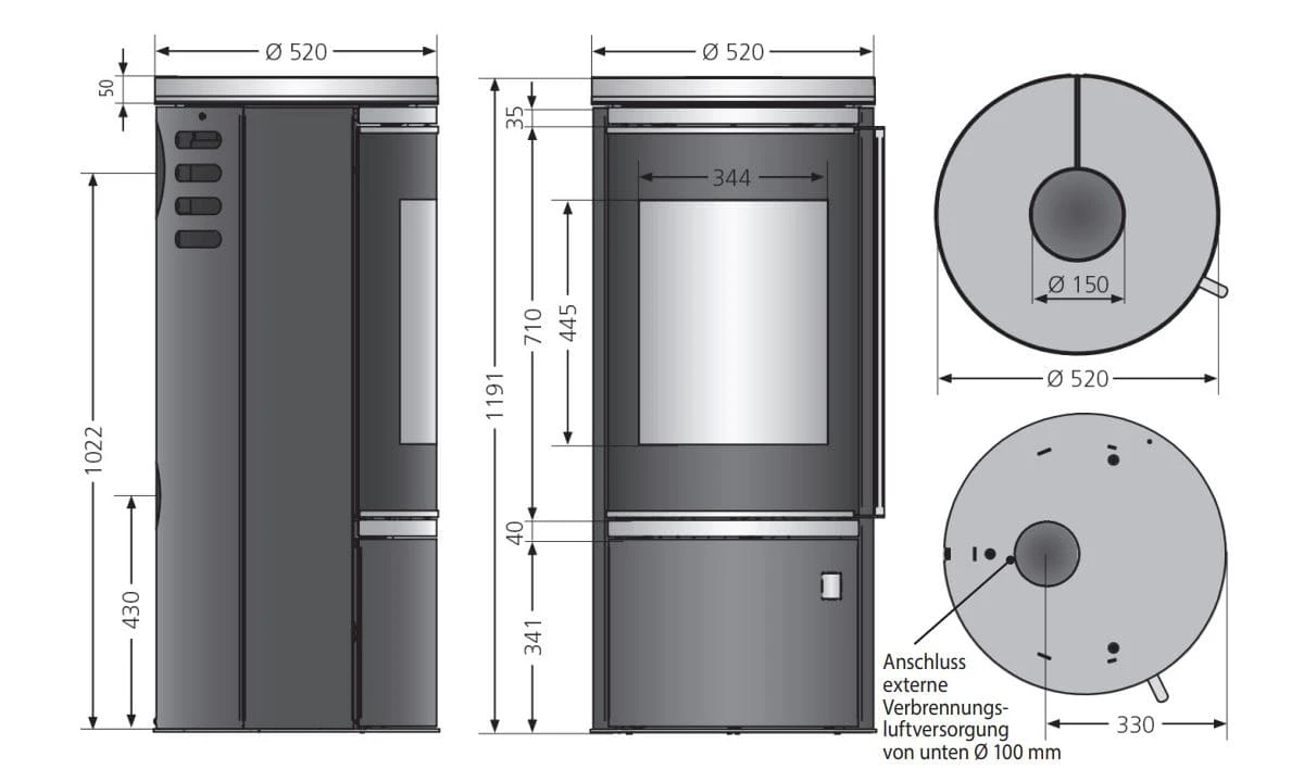 Kaminofen ORANIER Arena 2.0 2 Kaminofen ORANIER Arena 2.0 – Bild 2
