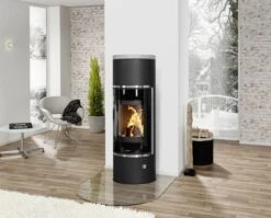 Kaminofen ORANIER Arena W+ 2.0 -Cocoon Verkäufe kaminofen oranier arena w schwarz speckstein milieu 5 11317