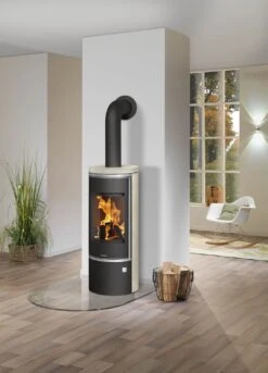 Kaminofen ORANIER Corso 2.0 -Cocoon Verkäufe kaminofen oranier corso 20 kalkstein cream milieu 1 7 105464