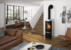 Kaminofen ORANIER Corso 2.0 -Cocoon Verkäufe kaminofen oranier corso 20 kalkstein cream milieu 6 105455