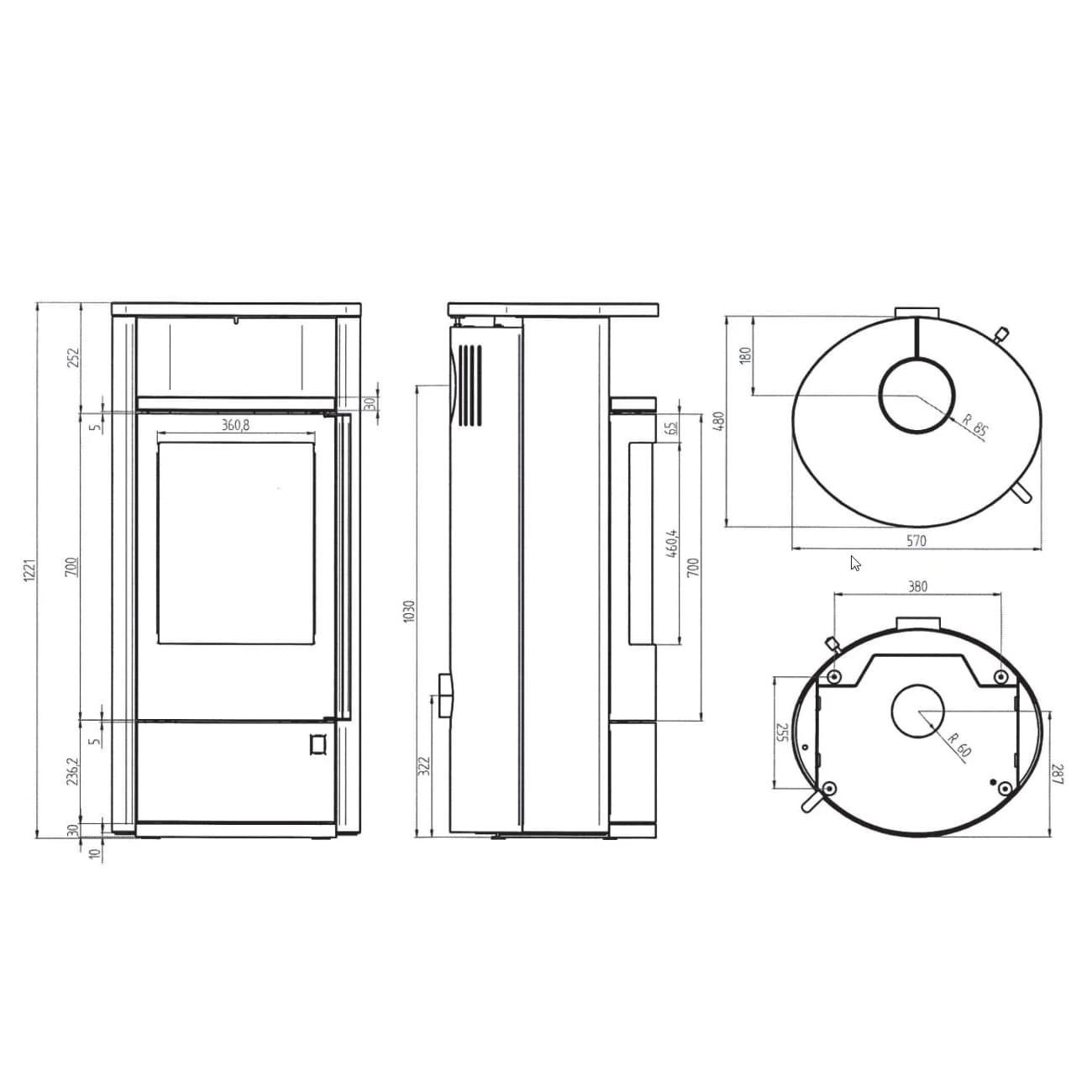 Kaminofen ORANIER Polar Neo 6 5 Kaminofen ORANIER Polar Neo 6 – Bild 5