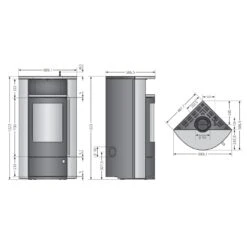 Kaminofen ORANIER Polar Neo Eck 11 Kaminofen ORANIER Polar Neo Eck -Cocoon Verkäufe kaminofen oranier polar neo eck w abmessungen 5 102270