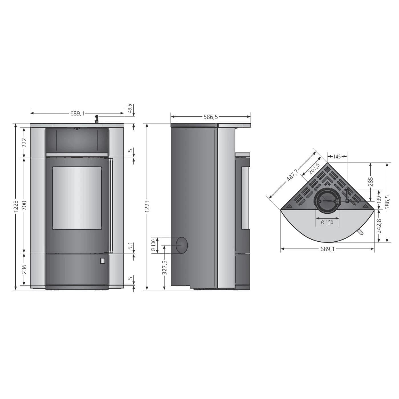 Kaminofen ORANIER Polar Neo Eck 5 Kaminofen ORANIER Polar Neo Eck – Bild 5
