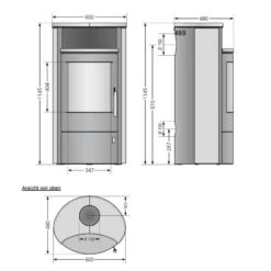 Kaminofen ORANIER Pori 7 12 Kaminofen ORANIER Pori 7 -Cocoon Verkäufe kaminofen oranier pori 7 abmessungen 6 102989