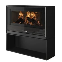 Kaminofen ORANIER Ziva XL -Cocoon Verkäufe kaminofen oranier ziva xl mit holzfach 4 109278