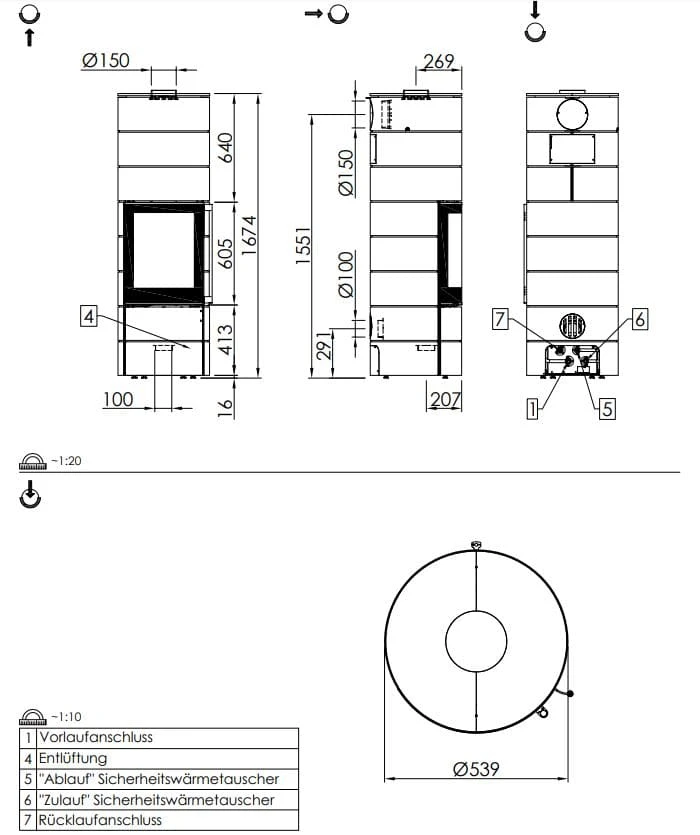Kaminofen Spartherm Ambiente A4 H2O Wasserführend 5 Kaminofen Spartherm Ambiente A4 H2O Wasserführend – Bild 5
