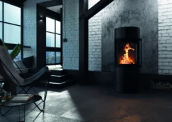 Kaminofen Spartherm Passo XS Black Edition -Cocoon Verkäufe kaminofen spartherm passo xs black edition milieu 5 90092