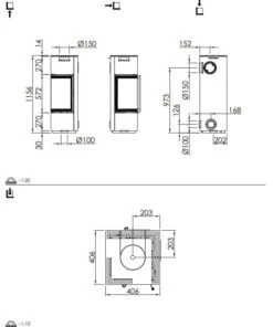 Kaminofen Spartherm Piko S -Cocoon Verkäufe kaminofen spartherm piko s abmessungen 5 63634