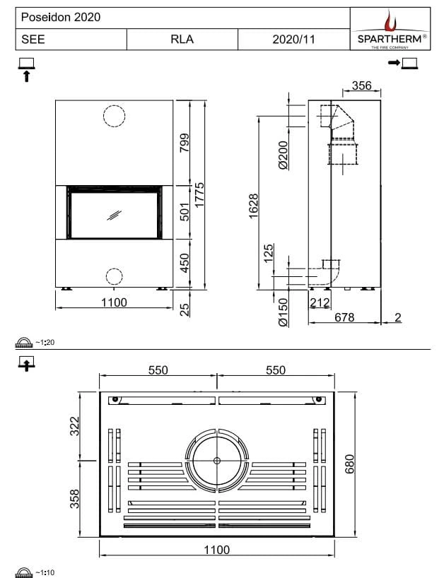 Kaminofen Spartherm SEE Poseidon 5 Kaminofen Spartherm SEE Poseidon – Bild 5