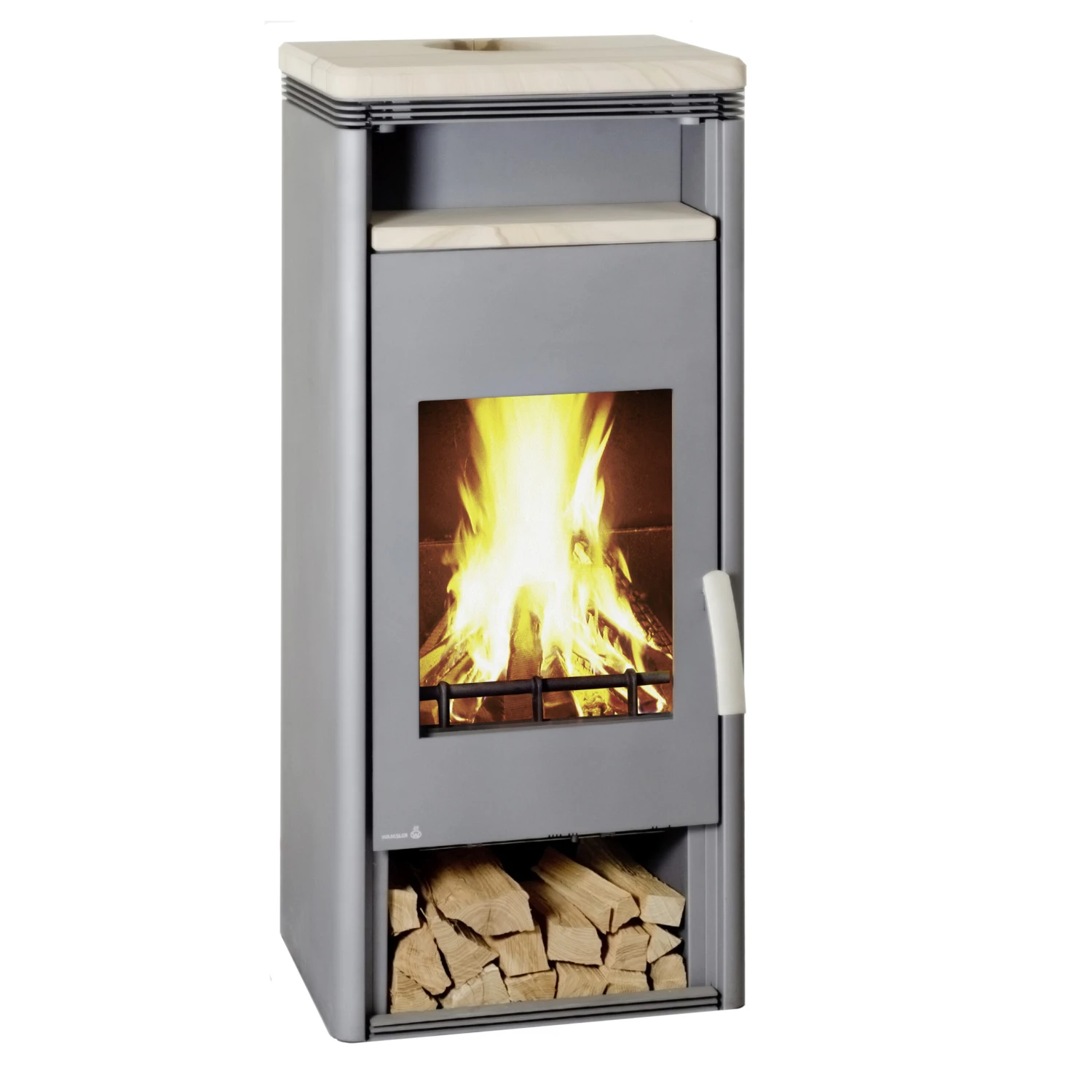 Kaminofen WAMSLER Orpheus Mit Warmhaltefach 1 Kaminofen WAMSLER Orpheus Mit Warmhaltefach