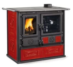 Küchenofen LA NORDICA Rosa 5.0 -Cocoon Verkäufe kuechenofen lanordica rosa liberty bordeaux 2 113683