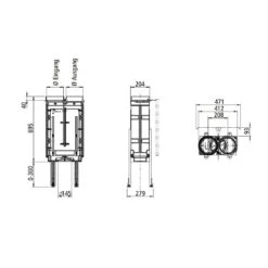Nachheizkasten LEDA LHK | Guss -Cocoon Verkäufe nachheizkasten leda lhk 695 abmessungen 5 52774