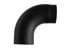 Ofenrohr Ø 150 Mm | Schwarz | Rohrbogen
